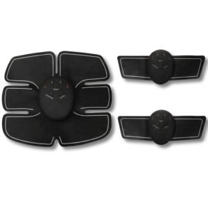 Électrostimulateur EMS Musculaire – Abdos, Bras, Cuisses & Fessiers, 6 Programmes, 10 Intensités, Électrostimulation, Tonification & Raffermissement