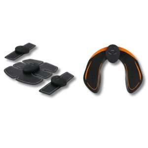 Coffret EMS Sculpt & Tonus – Électrostimulateurs Musculaires Abdos Bras Cuisses & Fessiers, Tonification et Sculpture Corps