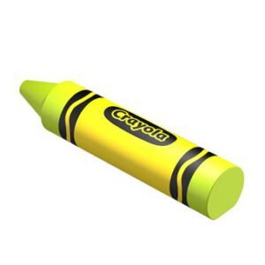 Clé USB-C SanDisk Crayola 128 Go Vert, USB 3.2, transfert rapide jusqu'à 300 Mo/s, connecteur rétractable type crayon