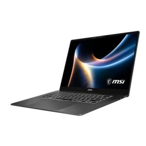 MSI Prestige 16 AI+ C3MG-010FR Copilot+ PC Intel Core Ultra X9 388H Ordinateur portable 40,6 cm (16) 2.8K 32 Go LPDDR5x-SDRAM 2 To SSD Wi-Fi 7 (802.11be) Windows 11 Home Français Gris