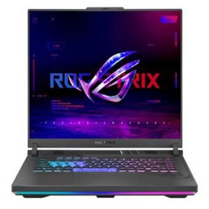 ASUS ROG Strix G16 PC Portable Gaming Gris 16 2.5K 300Hz Ryzen 9 9955HX RTX 5070 Ti 32Go 1To SSD AZERTY