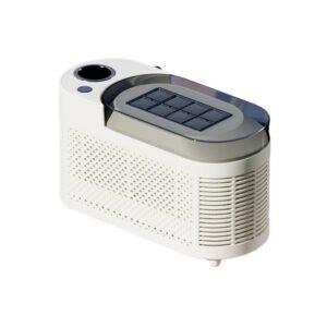 Mini Machine à Glaçons Portable - Glaçons Rapides en 10-15 Minutes, Idéale pour Maison, Voiture et Camping Beige