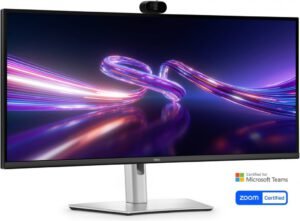 DELL P3426WEV Écran incurvé 34 WQHD IPS avec webcam