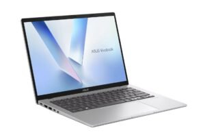 VivoBook S14 Snapdragon X X1-26-100 (14”) 2.9 GHz, 512 Go, 16 Go, Qualcomm Adreno, Argent - AZERTY