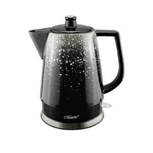 Bouilloire électrique Maestro MR-074-SILV 1,5 L 1500 W noir/silver