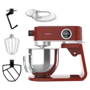 CECOTEC 04170 - Robot pétrisseur Twist&Fusion 4000 Luxury Red