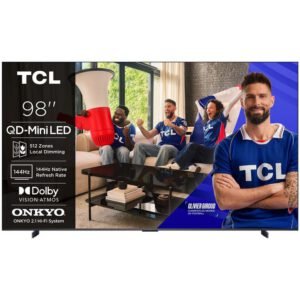 Tcl QD-Mini LED 98P89L 2026 - Téléviseur 144Hz, Dolby Vision