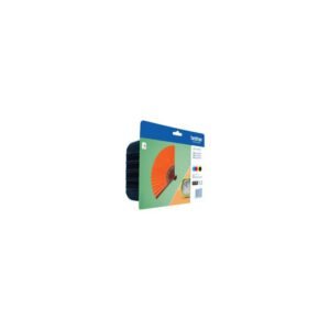 Pack de cartouches Brother LC-129XLVALBPDR Original 4 unités Noir/Cyan/Magenta/Jaune rendement 2400/1200 pages pour MFC-J5520DW