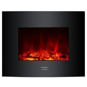 CECOTEC 05366 - Cheminée électrique décorative Ready Warm 2600 Curved Flames