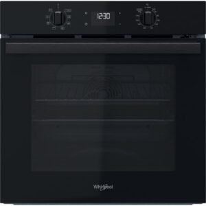 Four encastrable WHIRLPOOL INTEGRABLE OMR55RR0B Noir, 71 L, 7 modes, pyrolyse + hydrolyse, convection chaleur tournante, 250°C