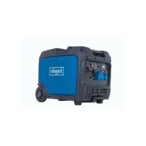 Groupe électrogène Inverter SCHEPPACH SG7000I 6000/6200 W 230 V démarreur électrique 66 dB ports USB et prises 16 A/32 A