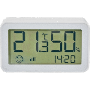 Capteur climatique Nedis zbsc30wt sans fil Blanc