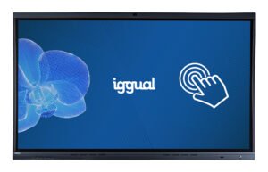 iggual ORCHID 75 Webcam 4K Ultra HD, Écran tactile LED