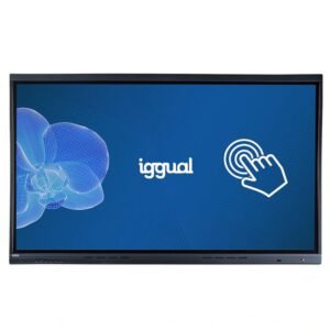 iggual ORCHID 75 4K UHD Écran plat interactif Noir