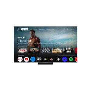Téléviseur TCL 75C81K 75 pouces QD-MiniLED 4K Smart TV Google TV 144 Hz Dolby Vision Noir 4 HDMI 2.1