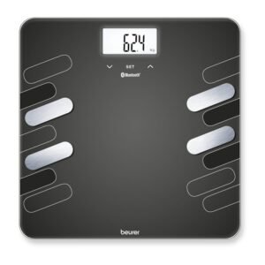Beurer BF 600 Rectangle Noir, Acier inoxydable Pèse-personne électronique