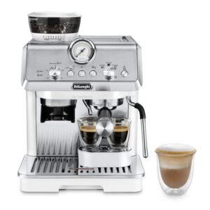 Machine à café automatique De Longhi EC 9155.W Machine à expresso manuelle 1,5 L Acier
