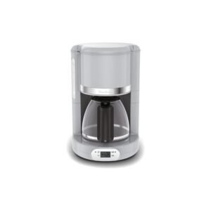 Cafetière à filtre programmable Moulinex Soleil Pepper FG380E10 1,25 L jusqu'à 15 tasses Poivre 1 000 W anti-goutte