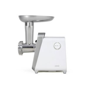 Hachoir à viande électrique LIVOO DOP257W 350 W 1,5 kg/min blanc 3 grilles inox Accessoires saucisses kebbé