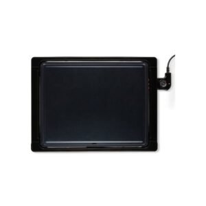 Plancha électrique LIVOO DOC319 XXL 2000 W plaque 47 x 37 cm antiadhésive thermostat réglable amovible Noir