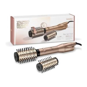 BaByliss - AS952E - Brosse soufflante Big Hair Dual pour le volume, la mise en forme et la brillance