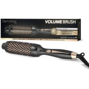 Brosse soufflante SAINT ALGUE Demeliss Volume Brush 52 W 38 mm Noir et doré