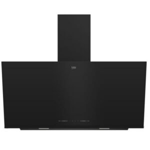 Hotte aspirante inclinée BEKO BHCA92442BBH 90 cm 410 m³/h 3 vitesses Tactile LED Noir