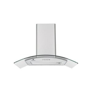 Hotte décorative murale Continental Edison CEH60GS2 60 cm inox et verre LED Classe A