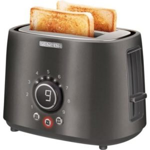 Grille-pain SENCOR STS 6058BK 1000 W 2 fentes 9 niveaux Noir