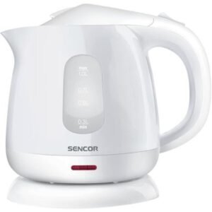 Bouilloire électrique SENCOR SWK 1010WH sans fil 1 L 1100 W Blanche