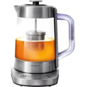 Bouilloire électrique SENCOR SWK 1590SS 1,5 L avec infuseur Argent