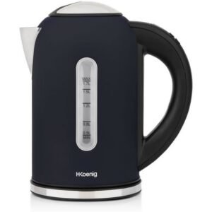 Bouilloire électrique programmable HKOENIG BOE56 1,7 L 2200 W température réglable Bleu marine