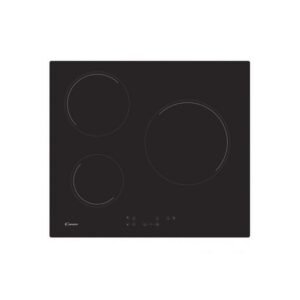 Plaque vitrocéramique CANDY 60cm, CH63CT