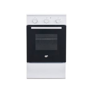 Cuisinière à induction Continental Edison 3 foyers 51 L 8500 W Blanche