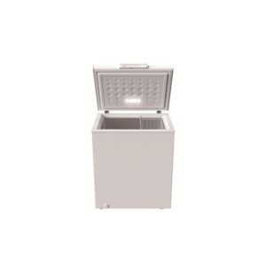 Congélateur bahut Whirlpool W3RHS14DW 142 L pose libre blanc 4 étoiles fastFreeze LED lumière intérieure, thermostat électronique et couvercle à ouverture par le dessus