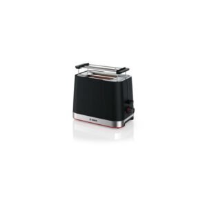 Grille-pain Bosch TAT4M223 4 2 tranches 950 W Acier inoxydable noir