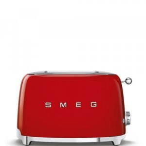 Grille-pain Smeg TSF01RDEU Style Années 50 Rouge