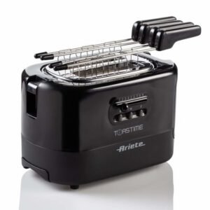 Grille-pain 2 tranches avec pinces Ariete 0159 Noir Puissance 700 W