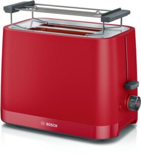 Grille-pain 2 tranches Bosch TAT3M124 950 W Rouge