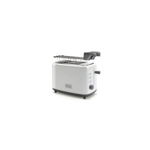 Grille-pain 2 tranches Black and Decker BXTOA820E 820 W Blanc