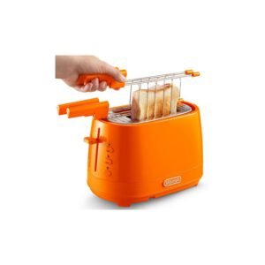 Grille-pain 2 tranches De Longhi CTLAP2203.O Orange 550 W