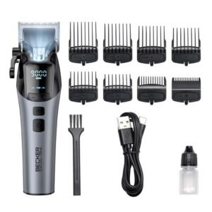 Tondeuse Pro Métal à éclairage Led X Strim Grey Becker
