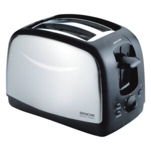 Grille-pain 2 tranches Sencor STS 2651 en acier inoxydable noir