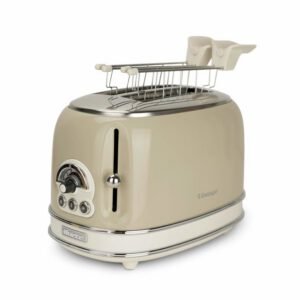 Grille-pain 2 tranches Ariete 155 Vintage Puissance 810 W Beige