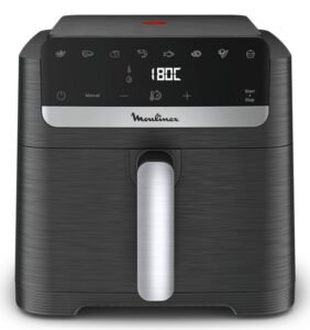 Moulinex Easy Fry Mega Compact EZ8618 Unique 7,5 L Autonome 2020 W Friteuse d'air chaud Noir
