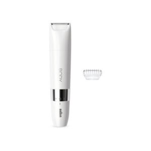 Tondeuse corps Braun BS1000 mini Blanc Wet & Dry techn. allemande 4 mm batterie AA