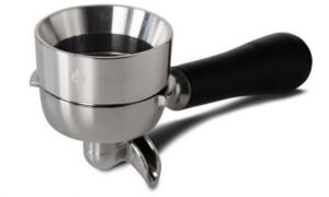 Eureka - Entonnoir de dosage bas pour moulin Mignon 58 - 57 mm Chrome