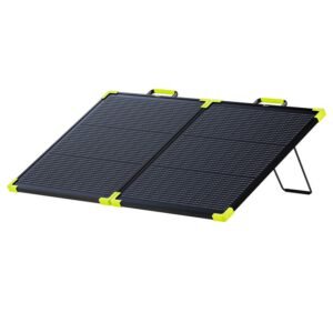 Panneau solaire portable bifacial FOSSiBOT SP100 Pro, puissance de 100 W, rendement de conversion solaire de 25 %, conception pliable, câble MC4 vers XT60, connexion série et parallèle