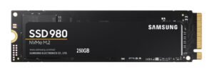 Samsung 980 250 Go M.2 PCI Express 3.0 NVMe V-NAND MLC