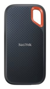 SanDisk Extreme Portable 2 To USB Type-C 3.2 Gen 2 (3.1 Gen 2) Noir